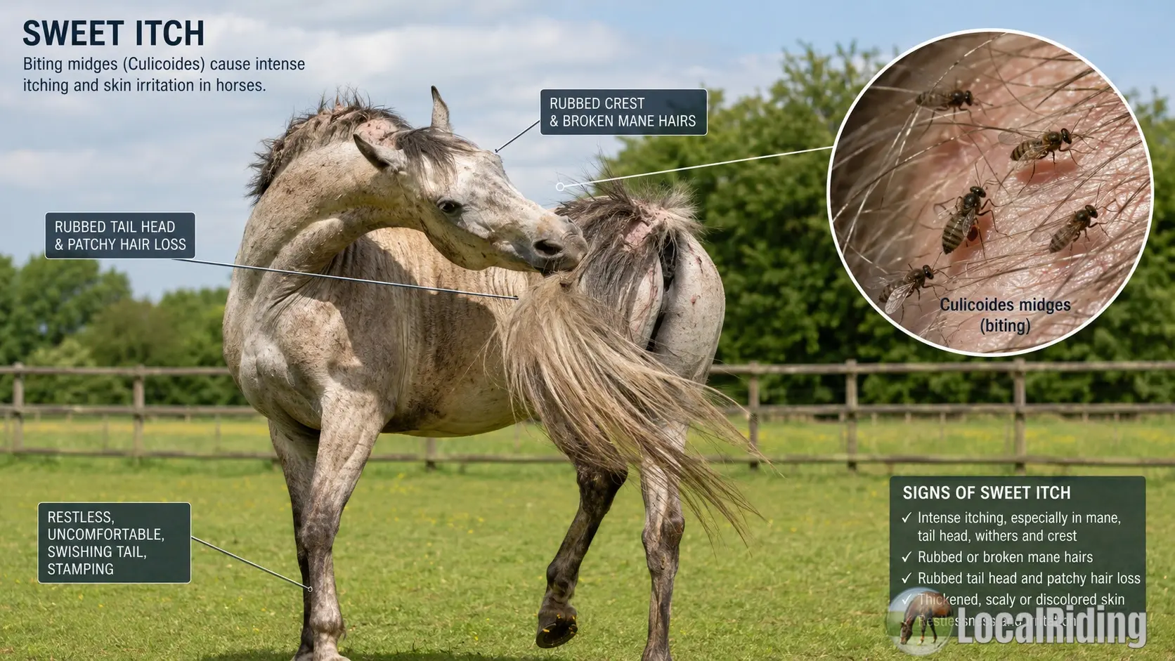 Sweet Itch in UK Horses: Complete Management Guide