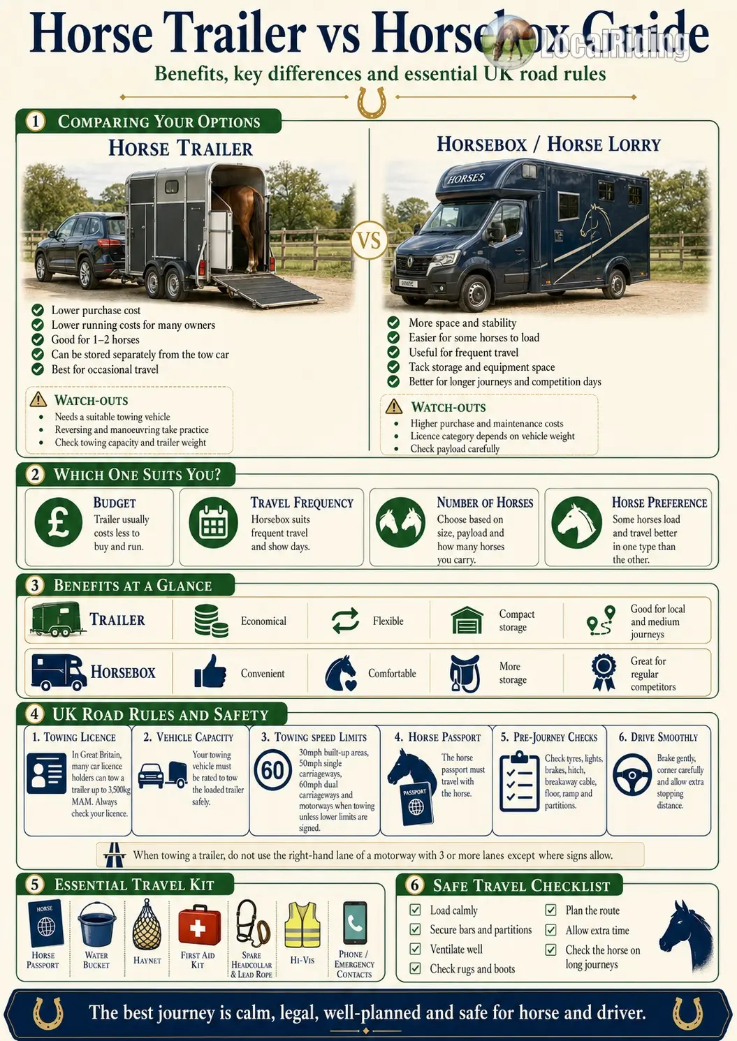 Horse Trailer and Transport Guide for UK Horse Owners