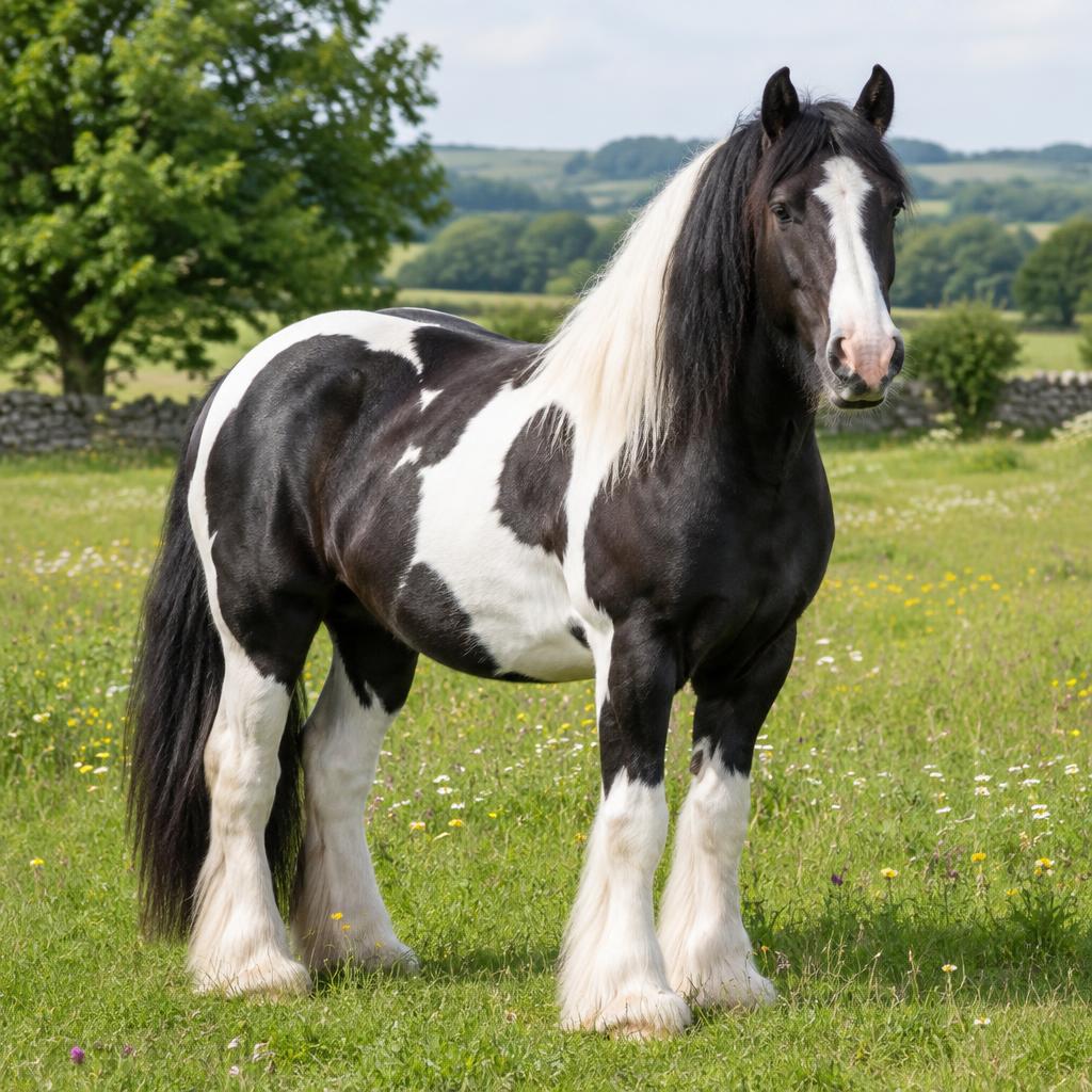 Horse illustration for a just-for-fun personality quiz